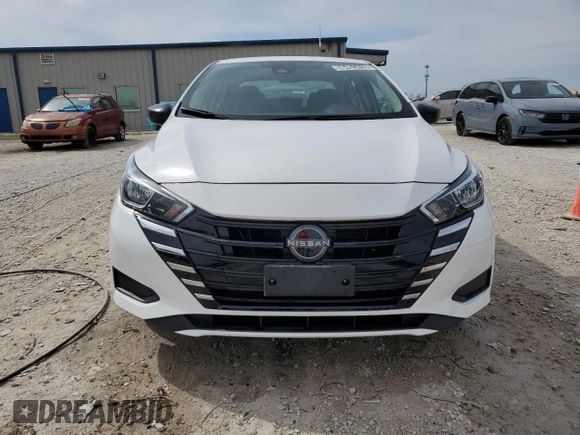 2024 Nissan Versa S with VIN 3N1CN8DVXRL893770, listed as a Copart auction lot 50451415 with 14,113 mi miles and Salvage Title. Bid and sale history available at DreamBid. Image 5.