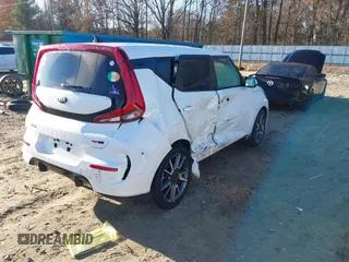 2021 Kia Soul GT-Line with VIN KNDJ63AU8M7736994, listed as a IAAI auction lot 41150104 with 19,025 mi miles and . Bid and sale history available at DreamBid. Image 4.