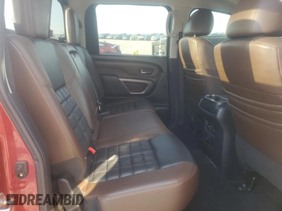2017 Nissan Titan SV with VIN 1N6AA1E67HN557309, listed as a Copart auction lot 53748735 with 112,197 mi miles and Salvage title. Bid and sale history available at DreamBid. Image 10.