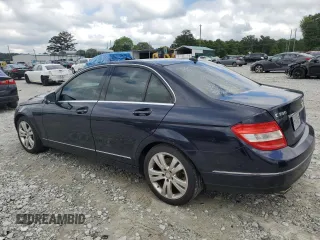 2011 Mercedes-Benz C 300 Sport with VIN WDDGF8BB7BR158950, listed as a Copart auction lot 58718405 with 123,383 mi miles and Salvage title. Bid and sale history available at DreamBid. Image 2.