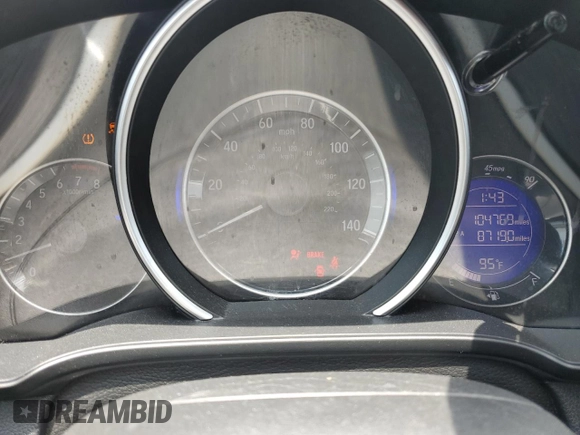 2015 Honda Fit EX z VIN 3HGGK5G82FM745065, wystawiony jako Copart lot #58358525 z przebiegiem 104 769 mil mil oraz Szkoda całkowita • Salvage title. Historia ofert i sprzedaży dostępna na DreamBid. Obrazek 9.