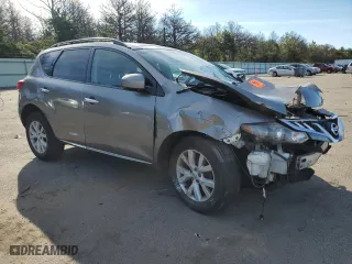 2012 Nissan Murano SV with VIN JN8AZ1MW9CW208639, listed as a Copart auction lot 70417564 with 0 mi miles and Salvage Title. Bid and sale history available at carsss.com. Image 4.
