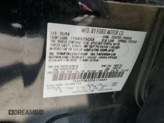 2005 Ford Five Hundred Limited with VIN 1FAHP28125G114660, listed as a Copart auction lot 75690454 with 175,199 mi miles and Salvage Title. Bid and sale history available at carsss.com. Image 14.