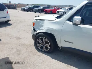2015 Jeep Renegade Limited with VIN ZACCJADT0FPB52838, listed as a IAAI auction lot 42011409 with 97,376 mi miles and . Bid and sale history available at DreamBid. Image 6.