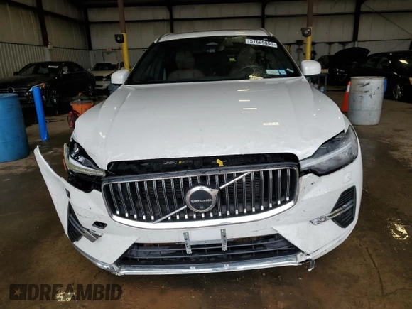 2022 Volvo XC60 Inscription with VIN YV4L12RL2N1083576, listed as a Copart auction lot 57669655 with 40,764 mi miles and Salvage title. Bid and sale history available at DreamBid. Image 5.
