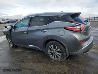 2015 Nissan Murano SL with VIN 5N1AZ2MG7FN253756, listed as a Copart auction lot 45412155 with 90,104 mi miles and Salvage Title. Bid and sale history available at carsss.com. Image 2.