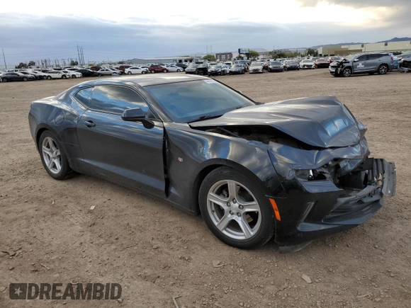 2018 Chevrolet Camaro 1LT with VIN 1G1FB1RS9J0191801, listed as a Copart auction lot 46578233 with 45,393 mi miles. Bid and sale history available at carsss.com. Image 4.