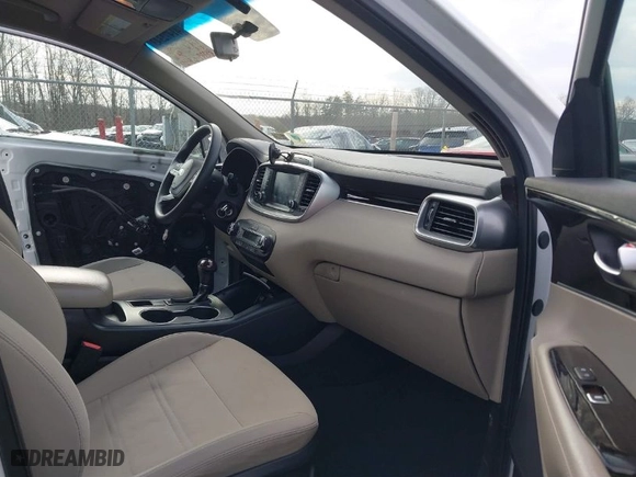 2019 Kia Sorento LX V6 with VIN 5XYPG4A50KG559055, listed as a IAAI auction lot 41472343 with NaN miles. Bid and sale history available at carsss.com. Image 5.