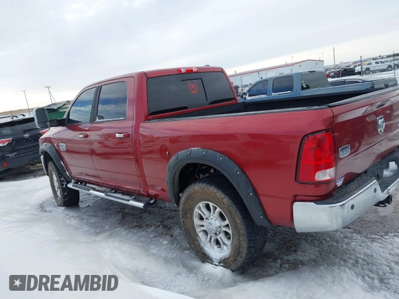2012 Ram 2500 Laramie Longhorn with VIN 3C6UD5GLXCG236438, listed as a IAAI auction lot 41718933 with 139,564 mi miles. Bid and sale history available at carsss.com. Image 14.