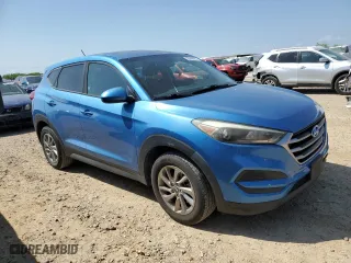 2018 Hyundai Tucson SE with VIN KM8J23A49JU624483, listed as a Copart auction lot 50444485 with 96,530 mi miles and Salvage Title. Bid and sale history available at carsss.com. Image 4.