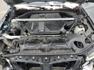2022 BMW X3 M with VIN 5YM13EC00N9M62931, listed as a Copart auction lot 86249984 with 30,950 mi miles and Salvage Title. Bid and sale history available at carsss.com. Image 12.