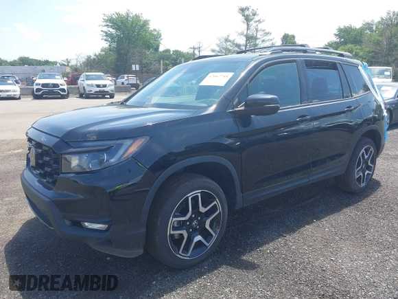 2023 Honda Passport Elite with VIN 5FNYF8H01PB030270, listed as a IAAI auction lot 42667744 with 7,931 mi miles and . Bid and sale history available at DreamBid. Image 17.