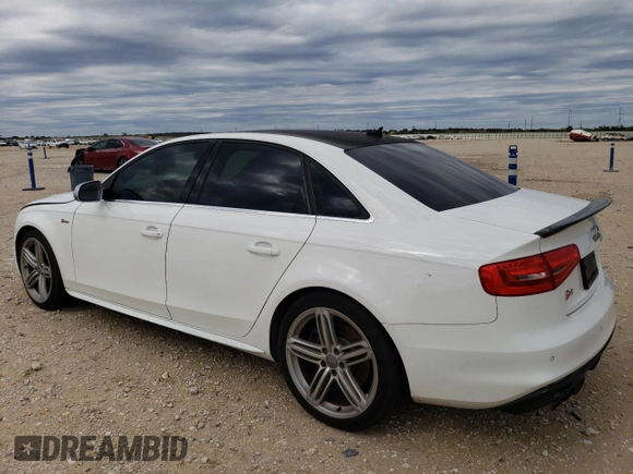 2013 Audi S4 Premium Plus with VIN WAUBGAFL3DA183161, listed as a Copart auction lot 78975384 with 142,254 mi miles and Salvage Title. Bid and sale history available at DreamBid. Image 2.