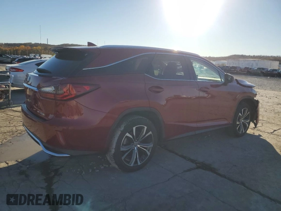 2021 Lexus RX 350L with VIN JTJHZKEA6M2022937, listed as a Copart auction lot 81371844 with 60,329 mi miles and Salvage title. Bid and sale history available at DreamBid. Image 3.