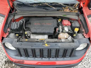 2018 Jeep Renegade Sport with VIN ZACCJBABXJPH91901, listed as a Copart auction lot 58838745 with 93,958 mi miles and Salvage title. Bid and sale history available at DreamBid. Image 12.