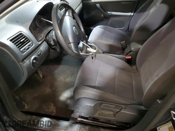 2006 Volkswagen Jetta Value Edition with VIN 3VWPF71K86M701474, listed as a Copart auction lot 53241755 with 158,931 mi miles and Salvage title. Bid and sale history available at DreamBid. Image 7.