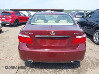 2009 Lexus LS 460 with VIN JTHBL46F895090838, listed as a IAAI auction lot 42437405 with 174,271 mi miles and . Bid and sale history available at DreamBid. Image 16.