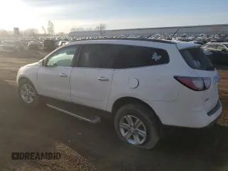 2014 Chevrolet Traverse LT with VIN 1GNKRGKD2EJ344266, listed as a Copart auction lot 48668575 with 132,216 mi miles and Clean Title. Bid and sale history available at DreamBid. Image 2.