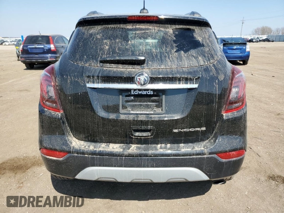 2019 Buick Encore Preferred with VIN KL4CJASB5KB700631, listed as a Copart auction lot 50967845 with 125,045 mi miles and Salvage Title. Bid and sale history available at carsss.com. Image 6.