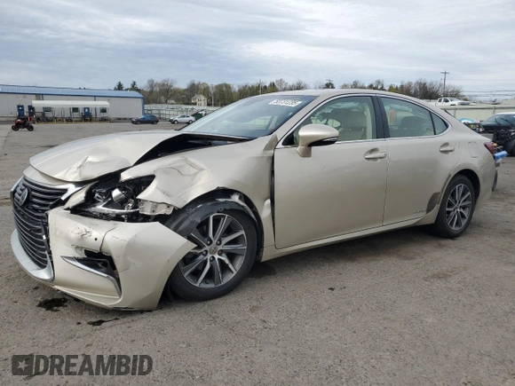 2017 Lexus ES 300h with VIN JTHBW1GG7H2146538, listed as a Copart auction lot 53731235 with 55,615 mi miles and Salvage Title. Bid and sale history available at DreamBid. Image 1.