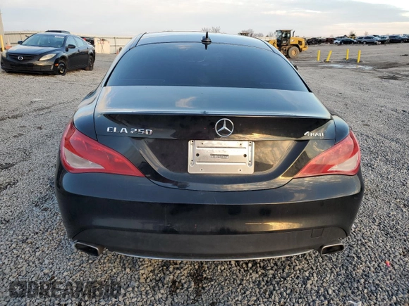 2016 Mercedes-Benz CLA with VIN WDDSJ4GB1GN387486, listed as a Copart auction lot 86817474 with 73,422 mi miles and Salvage Title. Bid and sale history available at carsss.com. Image 6.
