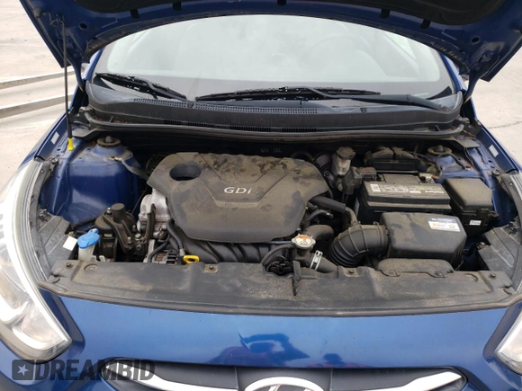 2015 Hyundai Accent GLS with VIN KMHCT4AE4FU886410, listed as a Copart auction lot 62561083 with 124,306 mi miles. Bid and sale history available at carsss.com. Image 11.