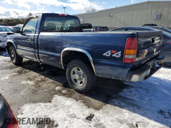 2000 Chevrolet Silverado 1500 with VIN 1GCEK14W4YE310235, listed as a Copart auction lot 42107065 with 0 mi miles and Salvage Title. Bid and sale history available at carsss.com. Image 2.