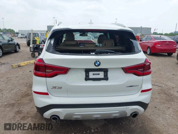 2021 BMW X3 sDrive30i with VIN 5UXTY3C04M9D81731, listed as a IAAI auction lot 41921255 with 81,047 mi miles and . Bid and sale history available at DreamBid. Image 16.
