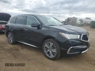 2018 Acura MDX Technology with VIN 5J8YD4H51JL001576, listed as a Copart auction lot 57646995 with 98,295 mi miles and Salvage title. Bid and sale history available at DreamBid. Image 4.