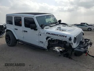 2021 Jeep Wrangler Unlimited Rubicon z VIN 1C4HJXFG2MW537484, wystawiony jako Copart lot #47989075 z przebiegiem 30 604 mil mil oraz Szkoda całkowita • Salvage title. Historia ofert i sprzedaży dostępna na DreamBid. Obrazek 4.