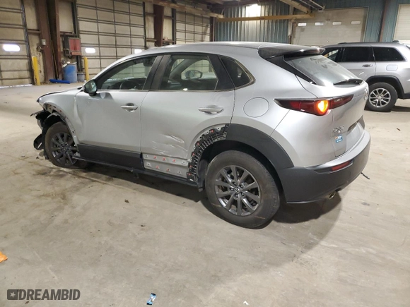 2020 Mazda CX-30 with VIN 3MVDMBBLXLM138637, listed as a Copart auction lot 82019744 with 54,788 mi miles and Salvage Title. Bid and sale history available at carsss.com. Image 2.