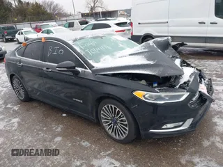 2018 Ford Fusion Titanium with VIN 3FA6P0RU3JR241733, listed as a IAAI auction lot 41554479 with 89,756 mi miles and . Bid and sale history available at DreamBid. Image 1.