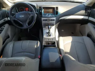 2008 Infiniti G35 with VIN JNKBV61E68M215778, listed as a Copart auction lot 75065994 with 128,481 mi miles and Salvage Title. Bid and sale history available at DreamBid. Image 8.