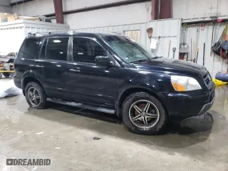 2003 Honda Pilot EX with VIN 2HKYF18683H501001, listed as a Copart auction lot 89402665 with 193,910 mi miles and Salvage Title. Bid and sale history available at carsss.com. Image 4.