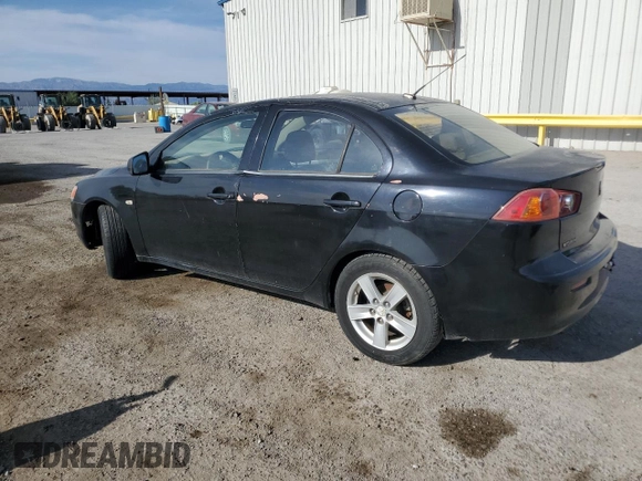 2008 Mitsubishi Lancer DE with VIN JA3AU26U98U009233, listed as a Copart auction lot 58569415 with Not provided miles and Clean title. Bid and sale history available at DreamBid. Image 2.