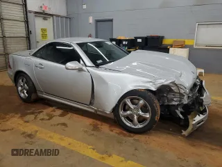 2001 Mercedes-Benz SLK 230/320 with VIN WDBKK65F31F210009, listed as a Copart auction lot 59847695 with 41,252 mi miles and Salvage title. Bid and sale history available at DreamBid. Image 4.