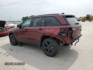2025 Jeep Grand Cherokee Limited z VIN 1C4RJHBG2SC302582, wystawiony jako Copart lot #53575215 z przebiegiem 1 231 mil mil oraz Szkoda całkowita • Salvage title. Historia ofert i sprzedaży dostępna na DreamBid. Obrazek 2.