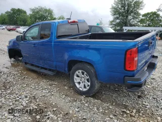 2021 Chevrolet Colorado 2WD LT with VIN 1GCHSCEA7M1123021, listed as a Copart auction lot 59622885 with 46,029 mi miles and Salvage title. Bid and sale history available at DreamBid. Image 2.
