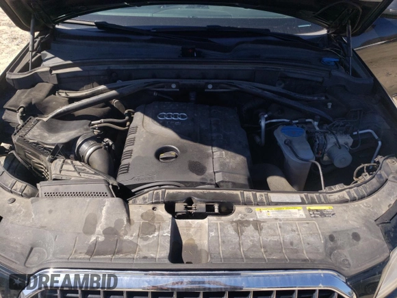 2014 Audi Q5 Premium Plus with VIN WA1LFAFP9EA054480, listed as a Copart auction lot 50327955 with 0 mi miles and Salvage Title. Bid and sale history available at carsss.com. Image 12.