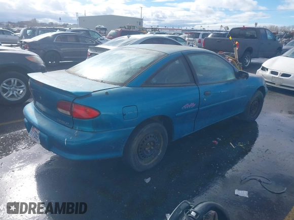 1997 Chevrolet Cavalier with VIN 1G1JC1243VM102323, listed as a IAAI auction lot 41607653 with 1 mi miles. Bid and sale history available at carsss.com. Image 4.