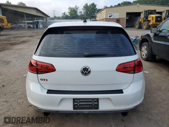 2015 Volkswagen GTI S with VIN 3VWY47AU3FM084321, listed as a Copart auction lot 68485894 with Not Provided miles and Salvage Title. Bid and sale history available at DreamBid. Image 6.