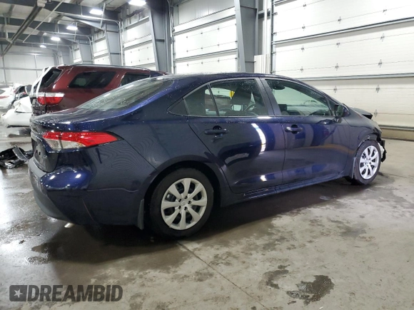 2024 Toyota Corolla LE with VIN 5YFB4MDE1RP225251, listed as a Copart auction lot 53903185 with 405 mi miles and Salvage Title. Bid and sale history available at carsss.com. Image 3.
