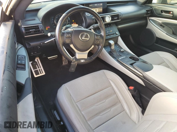 2016 Lexus RC 200t F Sport z VIN JTHHA5BC5G5001385, wystawiony jako Copart lot #48736855 z przebiegiem 123 957 mil mil oraz Szkoda całkowita • Salvage title. Historia ofert i sprzedaży dostępna na DreamBid. Obrazek 8.