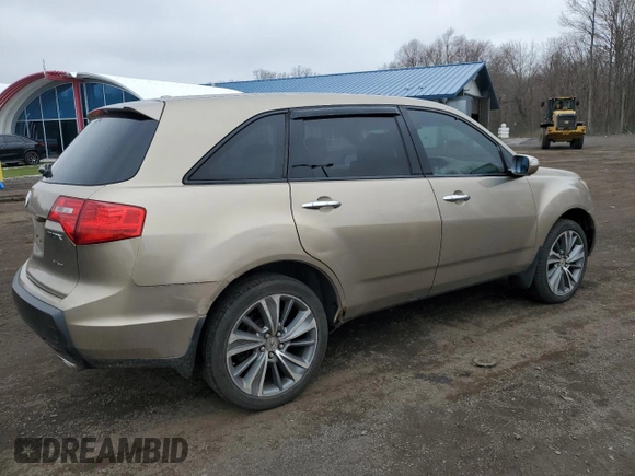 2008 Acura MDX Tech Pkg with VIN 2HNYD28318H520372, listed as a Copart auction lot 50003185 with 161,194 mi miles and Clean Title. Bid and sale history available at carsss.com. Image 3.