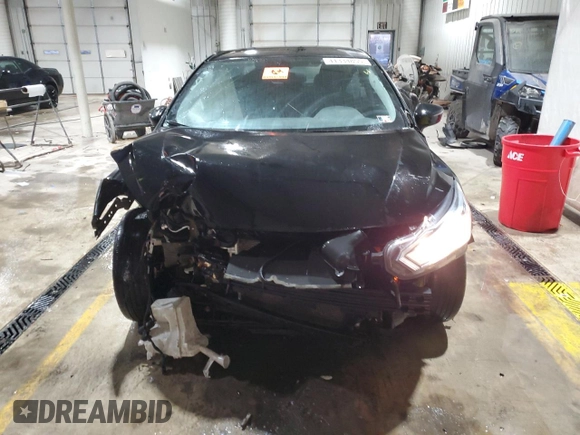 2021 Nissan Versa SV with VIN 3N1CN8EVXML894666, listed as a Copart auction lot 41334855 with 58,310 mi miles and Salvage Title. Bid and sale history available at DreamBid. Image 5.
