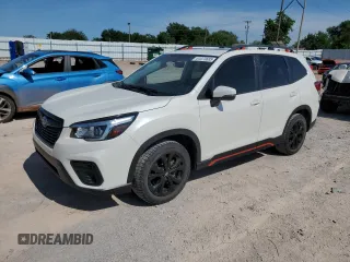 2019 Subaru Forester Special Sports with VIN JF2SKAPC2KH402939, listed as a Copart auction lot 61073685 with 129,488 mi miles and Salvage title. Bid and sale history available at DreamBid. Image 1.