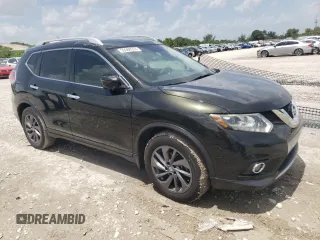 2016 Nissan Rogue SL with VIN 5N1AT2MT2GC880571, listed as a Copart auction lot 59388553 with 79,901 mi miles and Salvage Title. Bid and sale history available at carsss.com. Image 4.