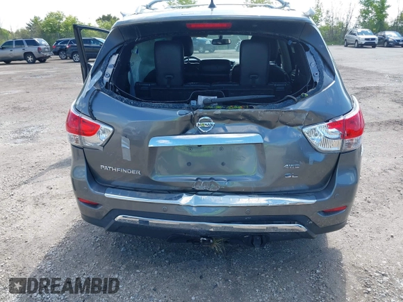 2015 Nissan Pathfinder Platinum with VIN 5N1AR2MM5FC714812, listed as a IAAI auction lot 42373778 with 100,356 mi miles and . Bid and sale history available at DreamBid. Image 6.
