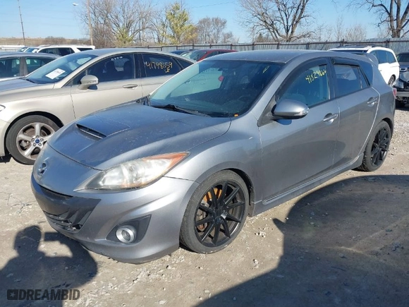 2010 Mazda Mazda3 Mazdaspeed3 Sport with VIN JM1BL1H38A1323387, listed as a IAAI auction lot 41829866 with 151,013 mi miles. Bid and sale history available at carsss.com. Image 2.