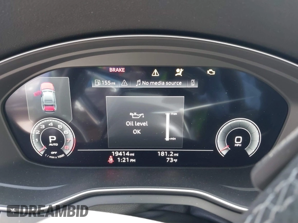 2023 Audi A4 S line Premium Plus z VIN WAUEAAF46PA064600, wystawiony jako IAAI lot #41847910 z przebiegiem 19 414 mil mil oraz . Historia ofert i sprzedaży dostępna na DreamBid. Obrazek 15.